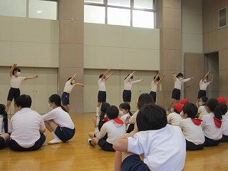 東星学園　校長　大矢正則　清瀬　私立　小学校　運動会合同練習(10)