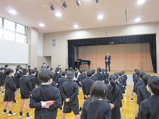 東星学園　校長　大矢正則　カトリック　ミッション　男女　2023年度スタート！(1)