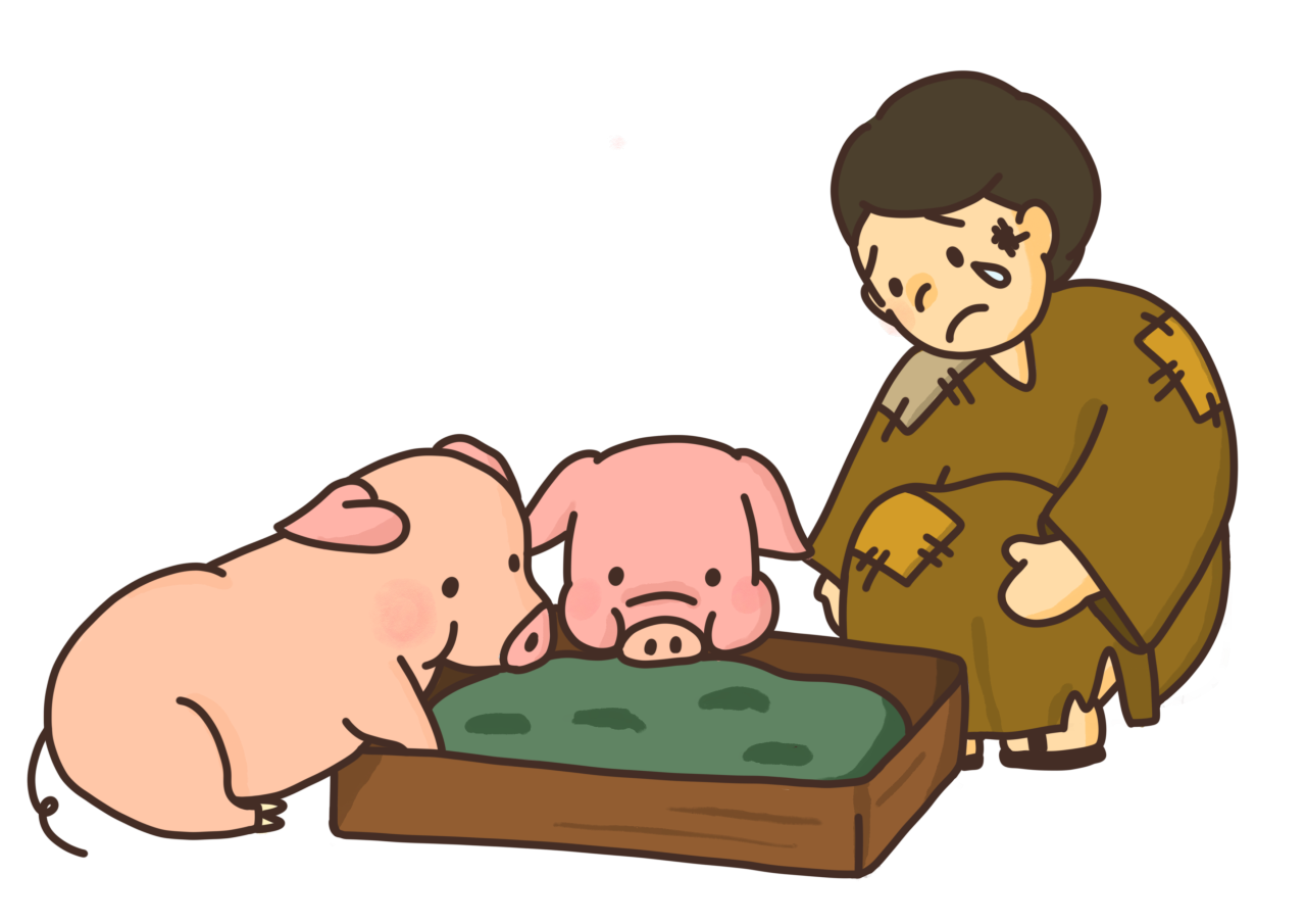 聖書朝礼【豚のPちゃんの話と神様】 | 東星学園 ホームページ