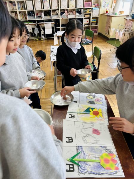 東星学園　校長　大矢正則　1年生　おみせやさんごっこ（４）
