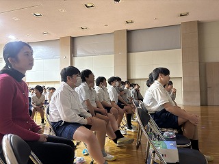 東星学園 大矢正則校長 6年生を送る会(9) 東星学園 大矢正則校長 カトリック ミッション 共学 6年生を送る会(9)